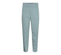 VERO MODA VMNILA MW - Pantalón cónico, Gray Mist, 40W x 32L