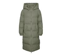 VERO MODA Vmno Long Coated Coat Abrigo Acolchado, Laurel Oak, XS Mujeres