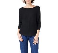 Vero Moda Vmnora 3/4 Boatneck Blouse Noos, Sudadera Mujer, Black, L