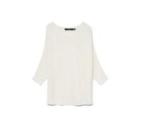 VERO MODA Vmnora Noos-Chaqueta de Cuello Alto 3/4 Suéter, Blanco Nieve, L para Mujer
