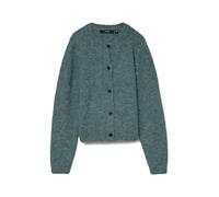 VERO MODA Vmnovah LS O-Neck Button Cardi Ga Noos, Bálsamo Verde, M