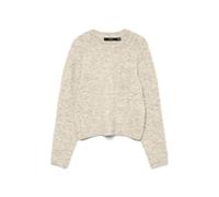 VERO MODA Vmnovah LS O-Neck Jersey Ga Noos Punto, Abedul, S para Mujer