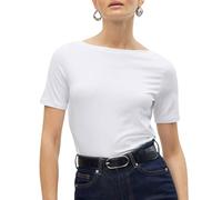 Vero Moda Vmpanda Modal S/S Top Noos, Blanco Brillante, XXL para Mujer