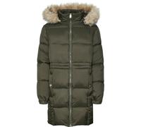 VERO MODA Vmpinar Coat Ga Boo Abrigo Acolchado, Verde Oscuro, M para Mujer