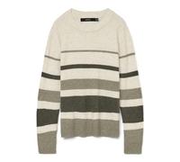 VERO MODA Vmplaza LS Block Pullover Ga Boo Jersey, Abedul, S para Mujer