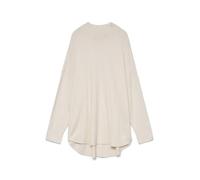 VERO MODA Vmplaza LS Highnck Long Jersey Ga Noos Punto, Birch/Detalle: Melange, XL para Mujer