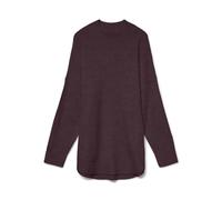 VERO MODA Vmplaza LS Highnck Long Jersey Ga Noos, Winetasting., XL