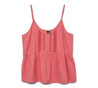 VERO MODA Vmpretty Singlet Top WVN Ga Noos para Mujer, Coral, M