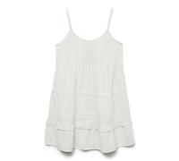 VERO MODA Vmpretty WVN Ga Noos - Vestido Corto para Mujer, Blanco Nieve., XS