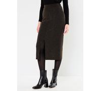 Vero Moda VMRITA HW 7/8 SKIRT JRS BTQ L Negro