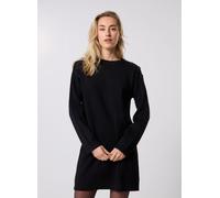 Vero Moda VMSABA LS O-NECK BUTTON DRESS GA XS Negro