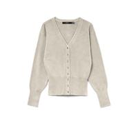 VERO MODA Vmsaba LS V-Neck Cardigan, Abedul, S