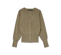 VERO MODA Vmsaba LS V-Neck Cardigan, Sirena., S