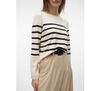 Vero Moda VMSABA PLAIN LS O-NECK PULLOVER GA NOOS XL Beige