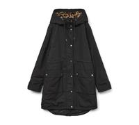 VERO MODA Vmsavanne Coat Ga Boo, Negro, S