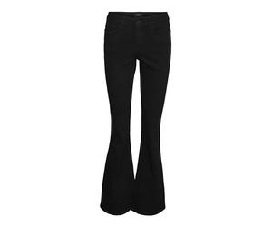 VERO MODA VMSCARLET MR SKN Flared J VI1174 GA Noos, Jeans De Las Mujeres, Black, L/34