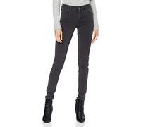 VERO MODA Vmseven NW S Shape Up Jeans Vi501 Noos, Vaqueros Slim Mujer, Gris (Dark Grey Denim Dark Denim), W22/L32 (Talla del Fabricante: Small)