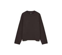 VERO MODA Vmsilje LS O-Neck Boxy Jersey Noos, Pastel de Chocolate, M