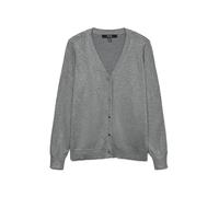 VERO MODA Vmsilje LS V-Neck Cardigan Ga Noos Suéter, Color Gris, M para Mujer