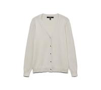 VERO MODA Vmsilje LS V-Neck Cardigan Ga Noos Suéter, Moonbeam, L para Mujer
