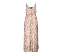 VERO MODA Vmsmilla Wvn Ga-Vestido para Tobillo Verano, Beige, XS para Mujer