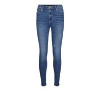 Vero Moda Vmsophia HR Skinny Jeans Gu3288 Ga Noos Pantalón, Azul Medio (Medium Blue Denim), S / 32L para Mujer
