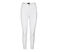 Vero Moda VMSOPHIA HW Skinny J SOF VI403 GA Petite Jeans, Bright White, M/P/28 para Mujer