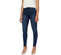 VERO MODA Vmsophia Hw Skinny Jeans Md Bl Noos Vaqueros skinny Mujer, Azul (Medium Blue Denim), 34 /L32 (Talla del fabricante:XS)