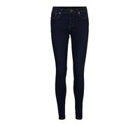Vero Moda Vmtanya Mr S Piping J Vi3144 Ga Noos Vaqueros, Dark Blue Denim, L/30 para Mujer
