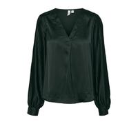 Vero Moda VMTARA L/S V-Neck Top WVN BTQ GA, Plateado, XS