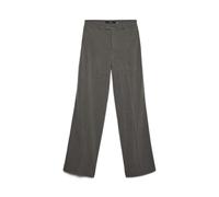 VERO MODA Vmtexas MW Straight Pant Noos, Color Gris, L / 34L Mujeres