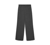 VERO MODA Vmtexas MW Straight Pant Noos, Gris Oscuro, L / 32L Mujeres