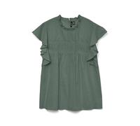 VERO MODA VMTRINE SL Lace Top WVN GA Noos, Laurel Wreath, M