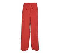VERO MODA Vmvalentina HW Pants Wvn Btq Ga Pantalón, Rojo, S Mujeres