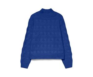 VERO MODA Vmvirgo LS Highneck Jersey BF, Surf The Web., S