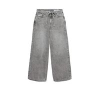 VERO MODA Vmwien Mr Rel Wide Belt Jeans Si206 Noos, Denim Light Grey, 26W / 30L