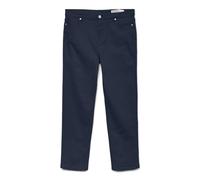 VERO MODA Vmwild Kyla Mr Straight Col Pant, Azul Marino, M / 32L