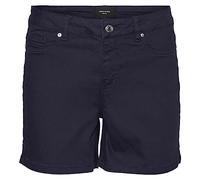 VERO MODA Vmwild Seven NW Col Pantalones Cortos, Azul Marino, XS para Mujer
