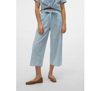 Vero Moda VMXENIA HR CHAMBRAY PAPERBAG CULOTTE S Azul