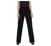 Vero Moda Vmzamira Mr Slim Straight Pant Ga Noos Pantalones, Negro, XL / 32L Mujer