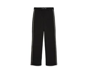 VERO MODA Vmzamira MW Slim Straight Pant Noos, Negro, XL / 34L Mujeres
