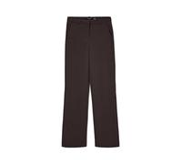 Vero Moda Vmzamira MW Straight Pant Ga Noos Pantalones de Tela, Pastel de Chocolate, M / 32L