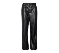 Vero Moda VMOLYMPIAZAMIRA MW STRAIGHT PL PANT NOOS L X 34 Negro