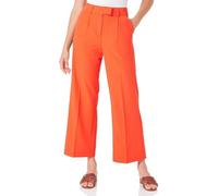 VERO MODA Vmzelda HR Wide Pant Pantalones, Escarlata Ibis, 38W / 32L para Mujer