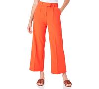 VERO MODA Vmzelda HR Wide Pant Pantalones, Escarlata Ibis, 34W / 30L para Mujer