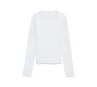 Vero Moda Vmzia LS Funnel Neck Top JRS Noos Vmzia LS Funnel Neck Top JRS Noos (1 Unidad), Blanco Brillante, XS