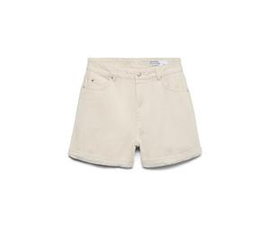 Vero Moda VMZURI HR Loose Short Mix Noos 10279493 - Pantalones Cortos para Mujer, Crudo, S
