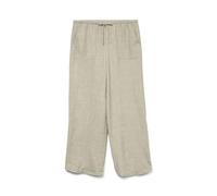 VERO MODA Wide Leg Trousers VMMELANEY High Waist Trousers Overcast L Overcast L