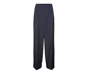 VERO MODA Wide-Leg Trousers VMRITA Mid Waist Trousers Asphalt L 30 Asphalt