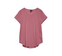 VERO MODA Women blouse short sleeve round neck basic regular fit